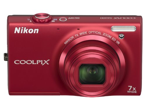 【期間限定販売】※商品説明必読※ニコン S6100 クールピクス デジタルカメラ Amazon | NikonデジタルカメラCOOLPIX S6100 スーパーレッド